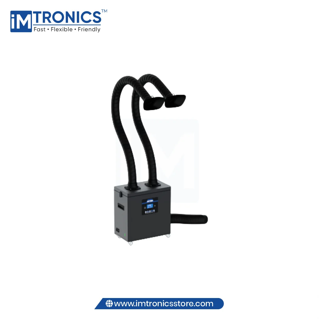 Dual Arm Intelligent Fume Extractor St-1202d