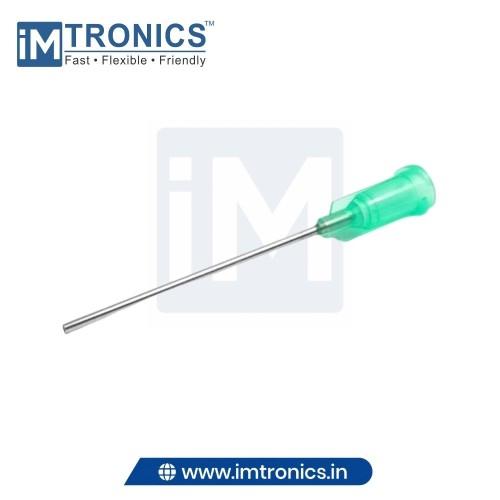 TE Needle 18G Green (1/5'') | IMTronics Technology
