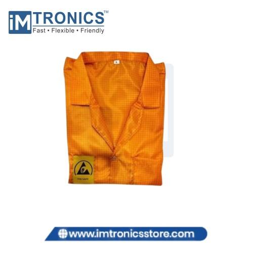 ESD Apron- Orange (Medium) | IMTronics Technology