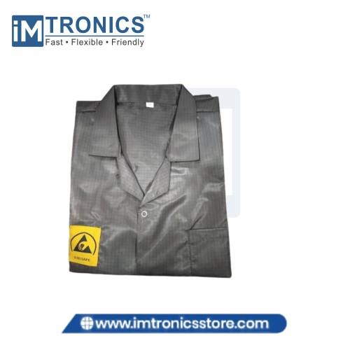 ESD Apron- Grey (Long) | IMTronics Technology